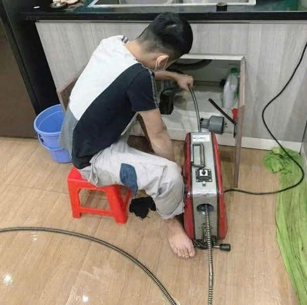 Thông bồn rửa bát nhà dân — Thông Tắc Minh Hạnh phục vụ tại Hà Nội
